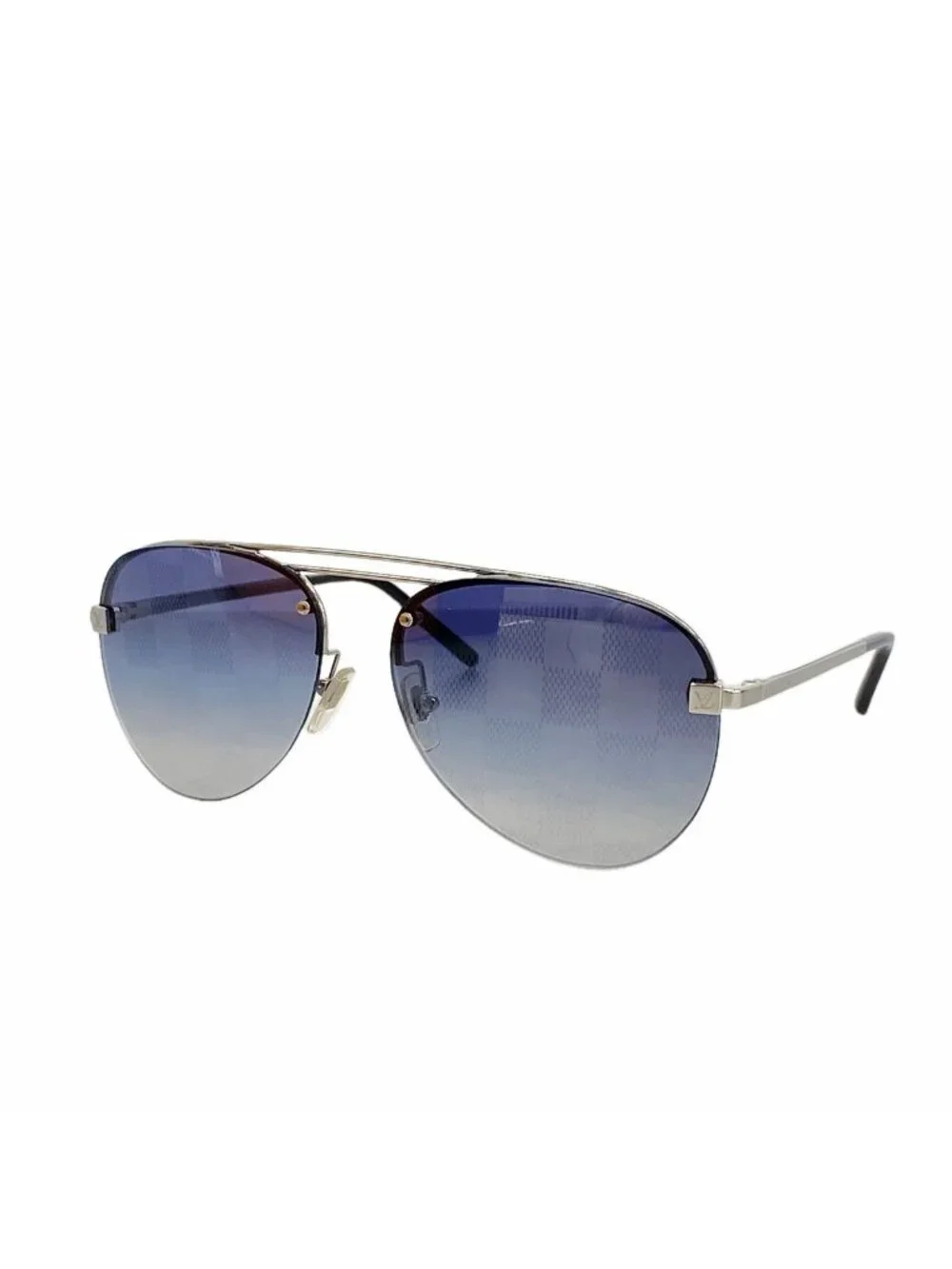 Louis Vuitton Sunglasses Clockwise Silver Black Eyewear